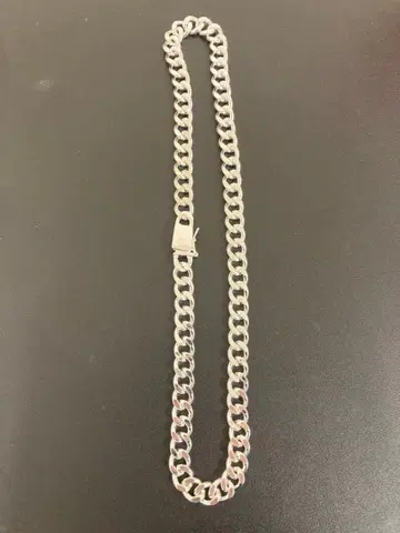 새상품 실버 925 키헤이 체인 목걸이 약 50cm 9mm