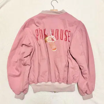 레어 레어 핑크하우스 PINKHOUSE 블루종 자수 와펜 파르페