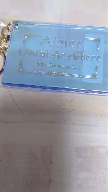 Aimer Live at Anywhere 키링