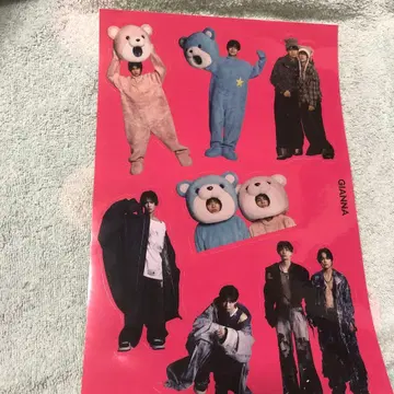 GIANNAPlus 토요타 유다이 & 오쿠노 소 스티커