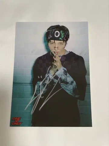 원엔 타카오 HAYATO 생탄 브로마이드 사인 포함