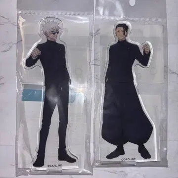 점페스 주술회전 아크릴 스탠드 고죠 사토루 게토 스구루