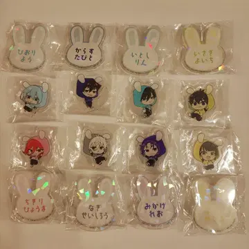 블루 록 남코 아크릴 스탠드 아크릴 배지 컴플리트