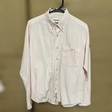 SINA COVA 핑크 긴팔 셔츠 L