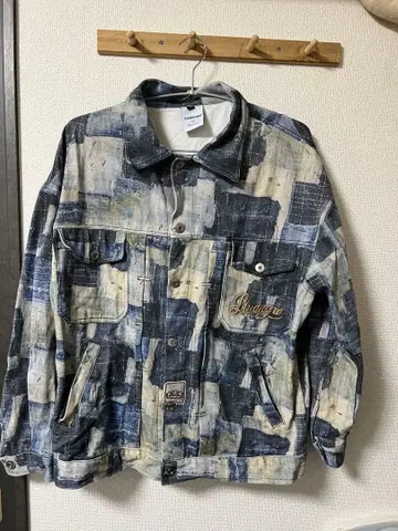 karaku 패치워크 데님 자켓