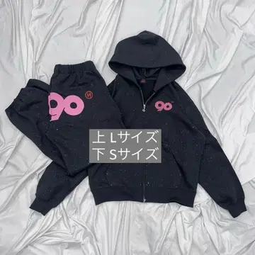 9090 로고 글리터 셋업