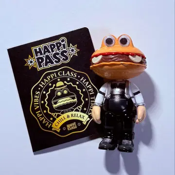 해피 클래스 버거군 JA JANG 피규어 카드 포함