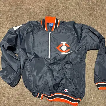 Champion 나일론 자켓 네이비