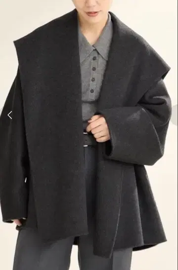 plage 해밀턴 DRAPE MIDDLE 코트 36