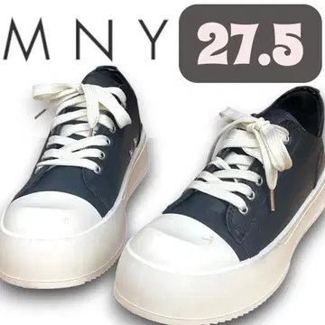 통굽 청키 밑창 블랙/화이트 스니커즈 오데코 신발