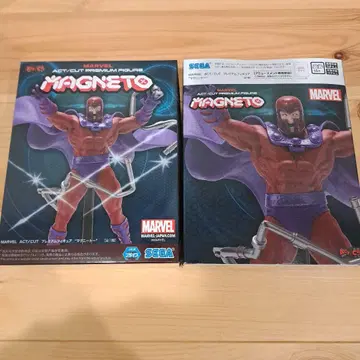 MARVEL ACT/CUT PREMIUM FIGURE MAGNETO 2개