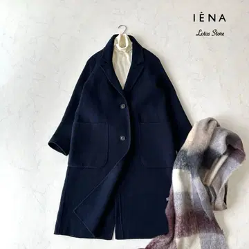 새상품급 IENA 이에나 에어리 울 리버 체스터 코트
