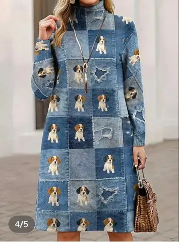 비글 원피스 새상품