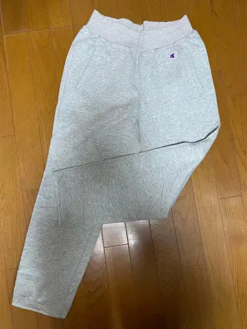 M 챔피온 Champion 그레이 스웨트 팬츠 방풍 방한