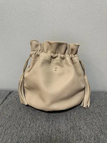 레페토 Repetto 가죽 복조리 숄더백