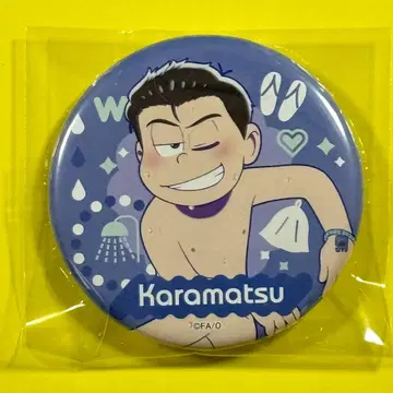 오소마츠 6쌍둥이 TSUTAYA 사우나ver. 캔뱃지 카라마츠