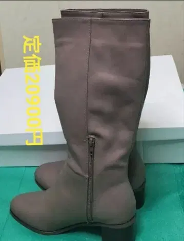 테치치 롱 부츠 여성용 심플한 디자인