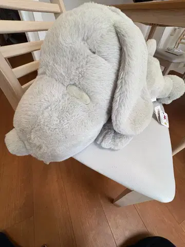 스누피 봉제 인형 엎드린 모습 택 포함 그린