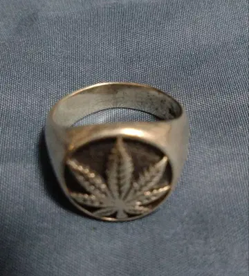 나뭇잎 반지 실버 925