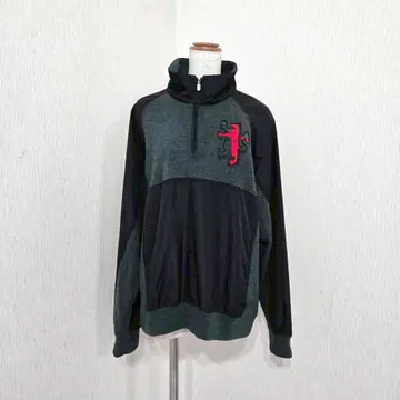 adabat 골프 하프 지퍼 맨투맨 (48) 남성용 자수 로고