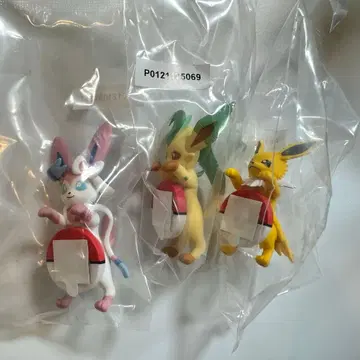 포켓몬 제일복권 니인피아 리피아 썬더 3체 세트