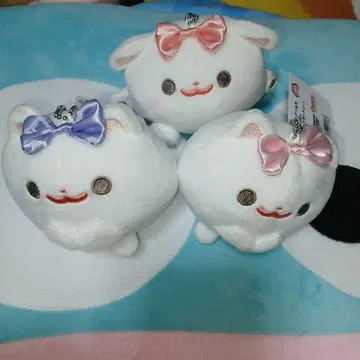 포메라니안 찹쌀떡 최애 컬러 리본 마스코트