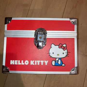 키티 수납 박스 화장품 케이스 메이크 박스