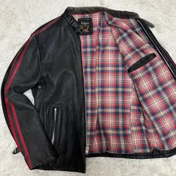 Schott 클래식 가죽 라이더 자켓 카우 레더 빈티지