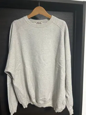 21ss AURALEE SUPER SOFT SWEAT BIG P/O 4