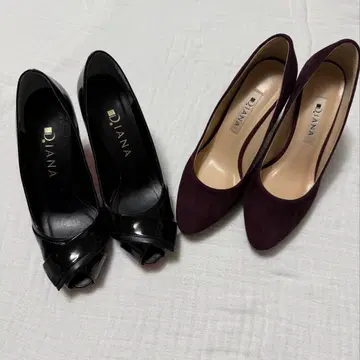 새상품급 DIANA 펌프스 2켤레 세트 사이즈가 맞으면 득템 22cm