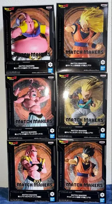 드래곤볼 Z MATCH MAKERS 6세트