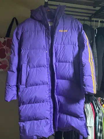 NERDY 롱패딩 롱 다운 자켓 널디 한국