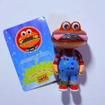 Happi class 버거군 CHILD 피규어 카드 포함