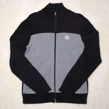 아르마니 익스체인지 A/X 트랙 자켓 저지 스트레치 블랙