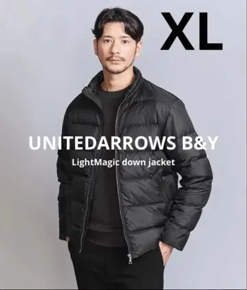 UNITED ARROWS B&Y LightMagic 다운 자켓 XL