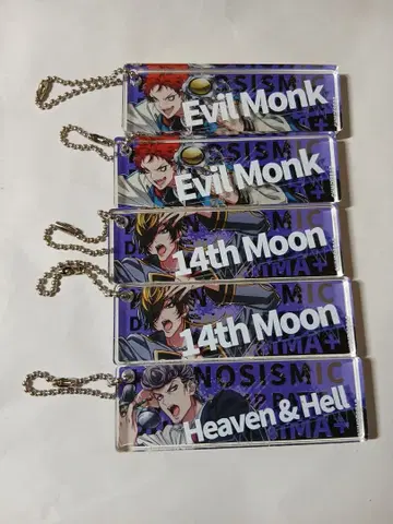 나고야 디비전 B.A.T 아크릴 키링 세트