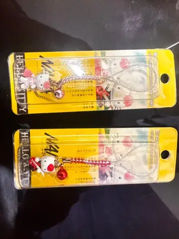 [ 새상품 미개봉 한정품 ] 영화 NANA 한정 키티 스트랩 세트