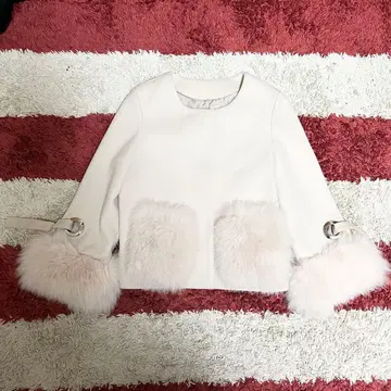 FENNEL 퍼 노카라 코트