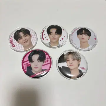 TREASURE 지훈 캔 배지 5개 세트