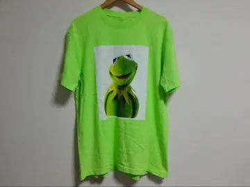 WHITELAND 커밋 형광 그린 T셔츠