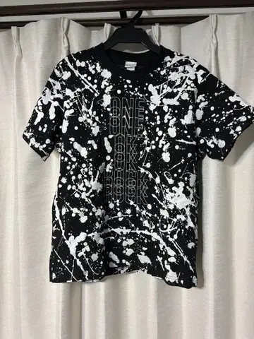 ONE ROCK 스플래터 프린트 T셔츠