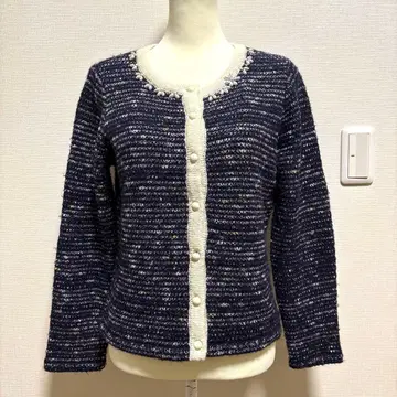 [ Champs de Mars ] 노카라 니트 자켓 네이비 계열