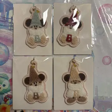 2025 디즈니 크리스마스 릴린린 키체인 컴프 세트