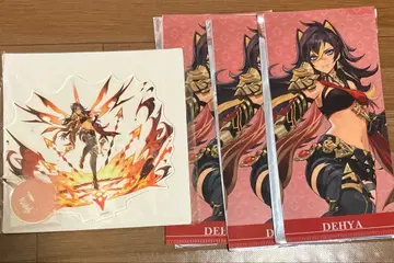 원신 데히야 이펙트 아크릴 스탠드 GiGO 한정판 티켓 파일