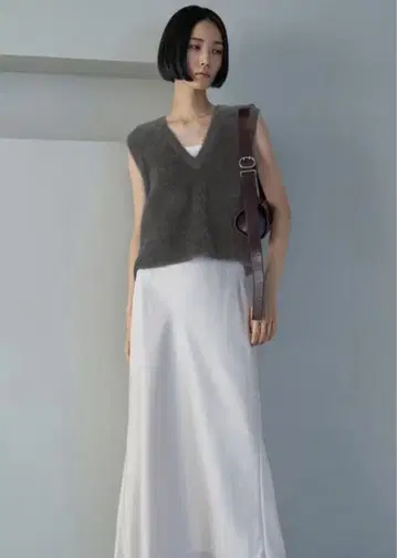 앙피로 나일론 샤기 베스트