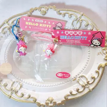 지역 한정 키티 반딧불이 오징어 스트랩