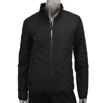 EA7 PREMIUM SHIELD 로고 엠블럼 패치 다운 자켓