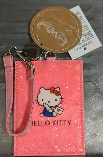 산리오 헬로키티 패스 케이스 (릴 포함)