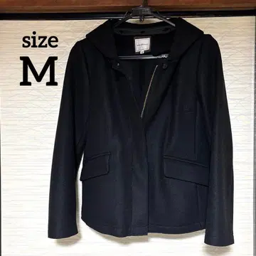 부기우기 여성용 블랙 자켓 코트 숏 기장