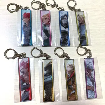 히로아카 원화전 메탈 키링 컬렉션 키 비주얼 8종 세트